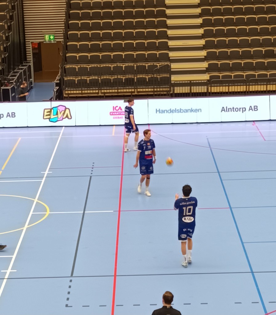 Jakob Markoff i idrottshuset / Bild: Hampus Gustavsson